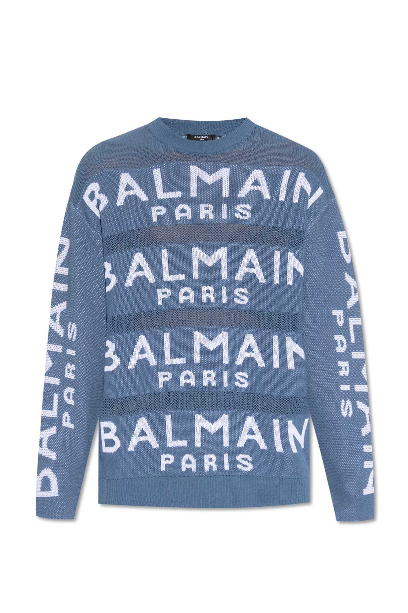 Blue balmain jumper best sale